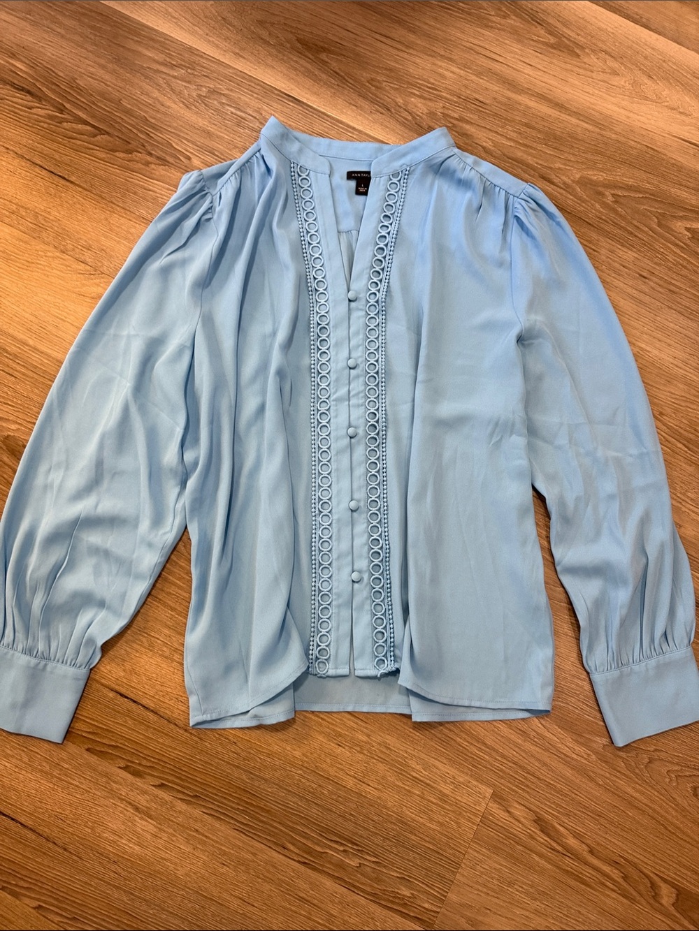 Ann Taylor Blue Women's Blouse